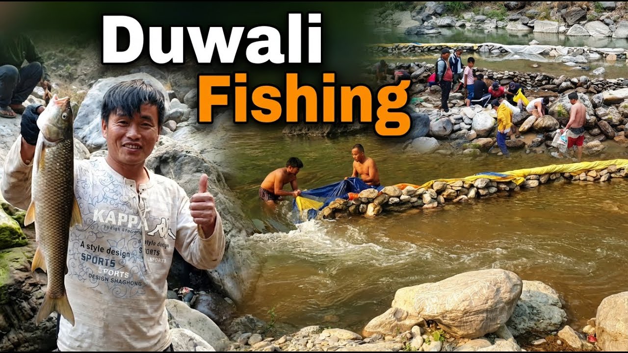 DUWALI FISHING WITH BONGADOVAN GUYS | HIMALAYAN TROUT FISHING TECHNIQUE | ASALA FISHING METHOD |