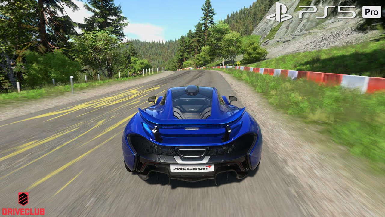 Driveclub | McLaren P1 - Lytton Canada Point to point [4K PS5Pro]