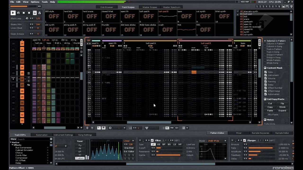 DIY Synths in Renoise
