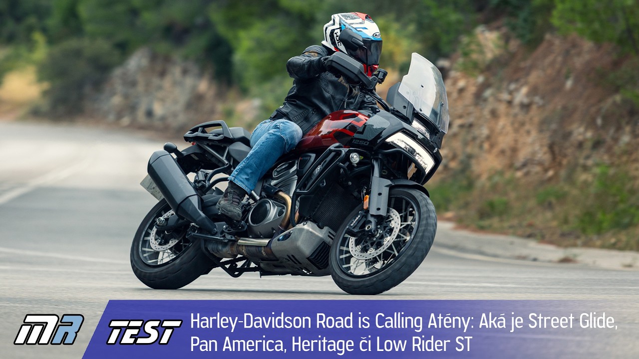Harley-Davidson Road is Calling Atény: Aká je Street Glide, Pan America, Heritage či Low Rider ST