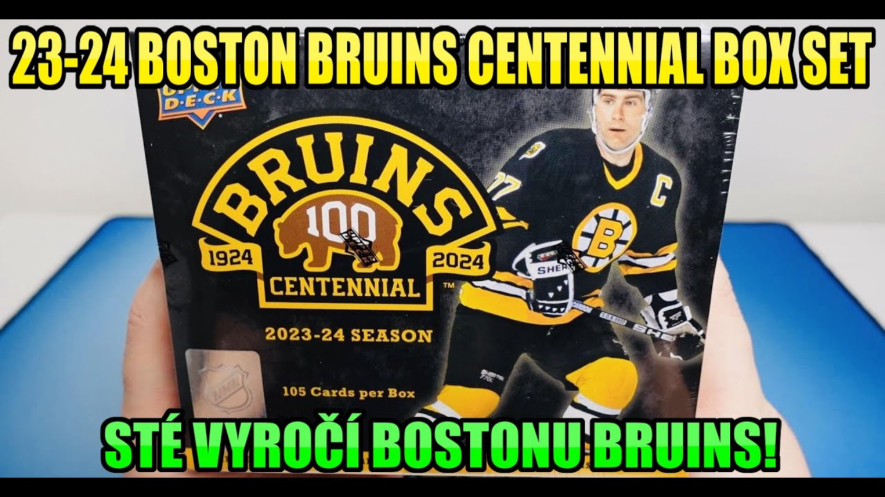 Podpis jen 1:10 boxům! BOSTON BRUINS CENTENNIAL BOX SET BREAK! Hokejové kartičky NHL od Upper Deck!