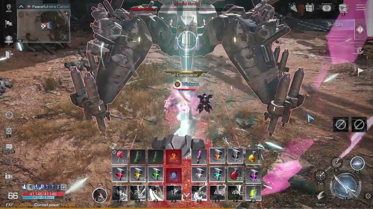 Rf online next 10-55 MQ Epic biosuit and epic rover only