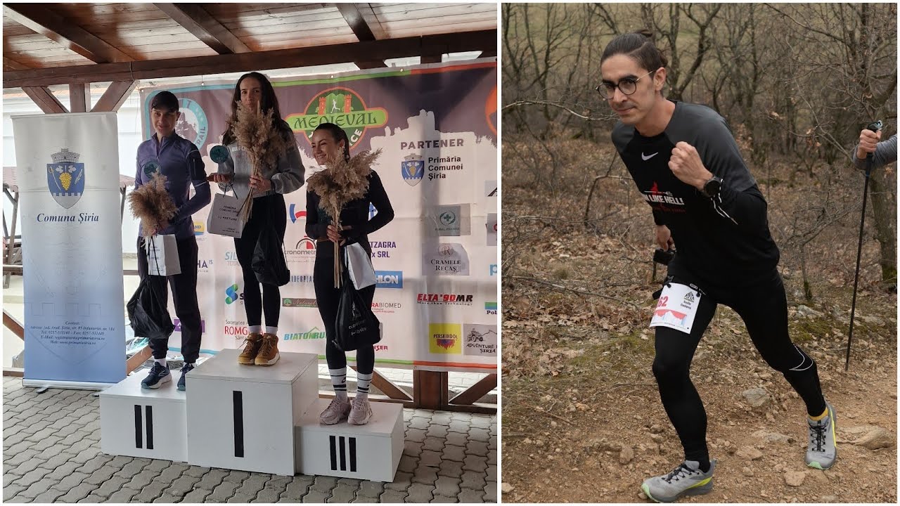 Siria Winter Trail 24k, +1100m - mai degraba Spring Trail pe vant puternic + loc 1 Florina