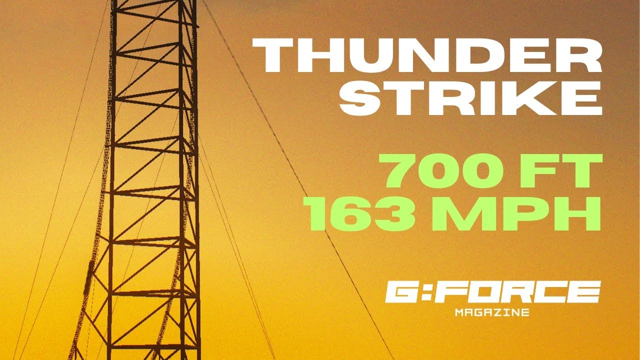 The world's tallest and fastest roller coaster - THUNDERSTRIKE | NoLimits 2 | G:FORCE Magazine