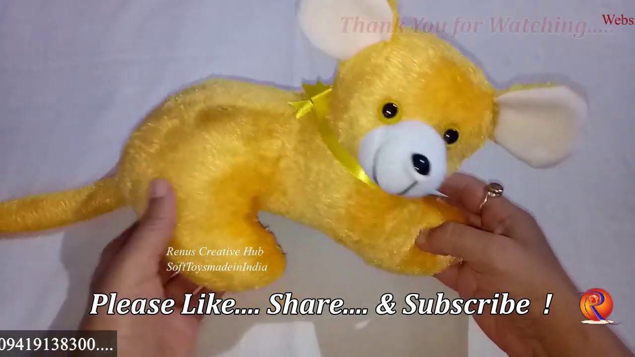soft toy dog making tutorial in hindi | easy way to make a soft toy at home