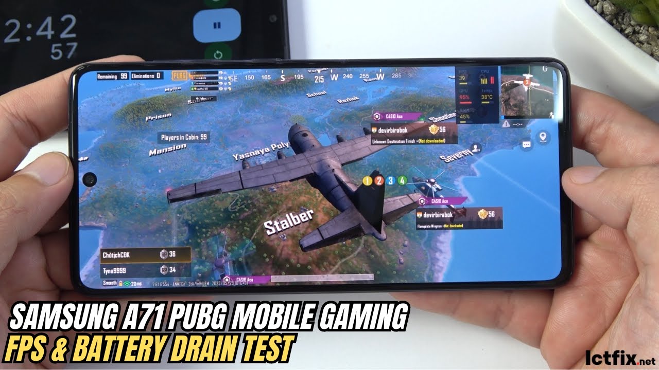 Samsung Galaxy A71 PUBG Mobile Gaming test 2023
