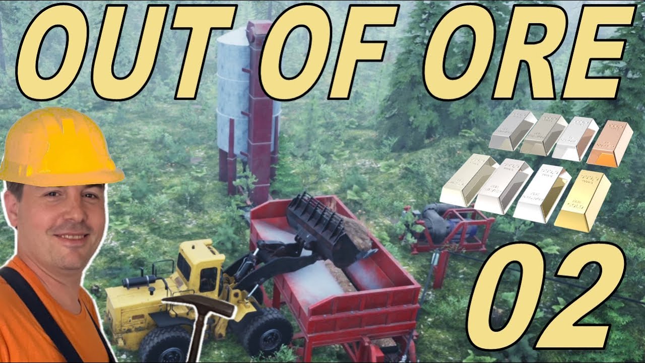 OUT OF ORE Bergbau Simulator ⛏️ 02 Die erste Waschanlage läuft #outofOre #letsplay #gameplay