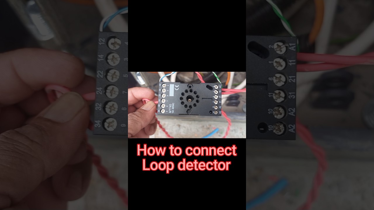 How to Connect Loop Detector to BFT Barrier | Quick Setup Guide 🔧