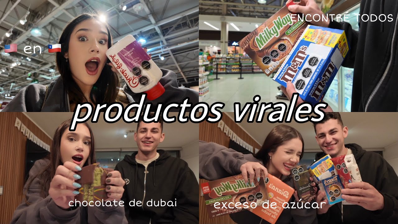 buscando (y probando) productos virales en Chile *VLOG*