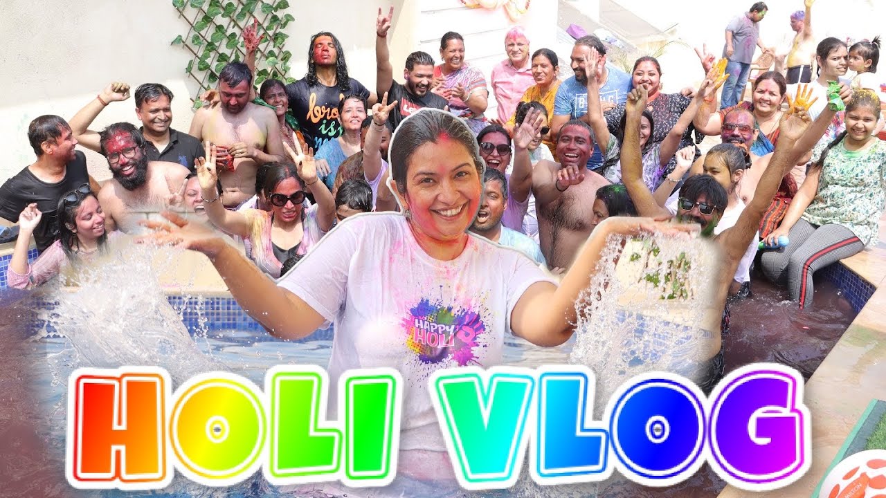 Holi Shopping & Celebration Vlog | CookWithNisha