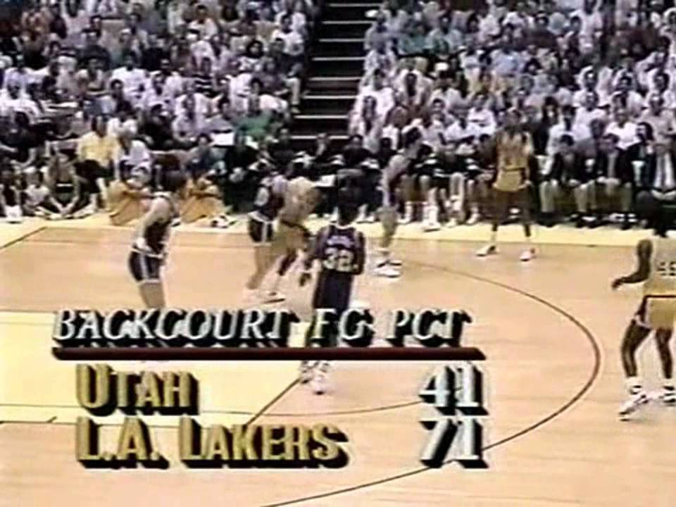 Magic Johnson 1988 Playoffs: 23pts & 16asts, Gm 7 vs. Jazz