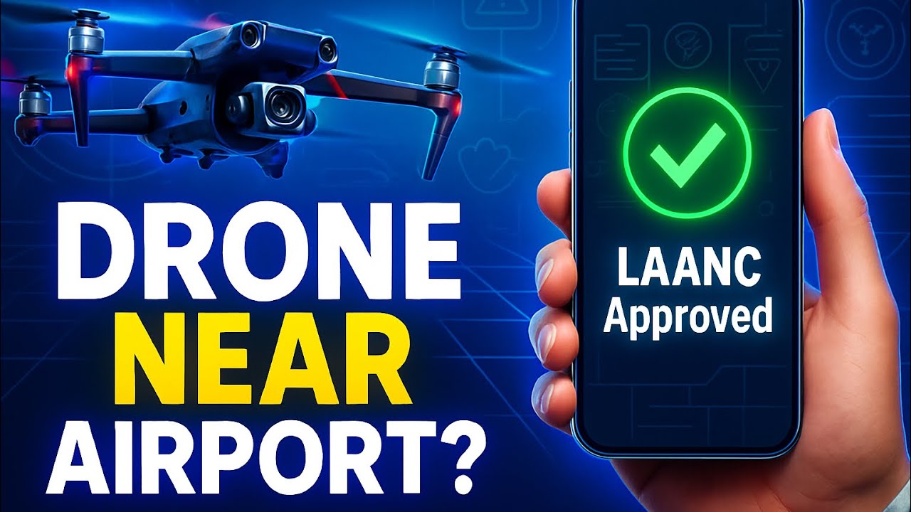 Can You Fly A Drone Near The Airport (Truth About LAANC)