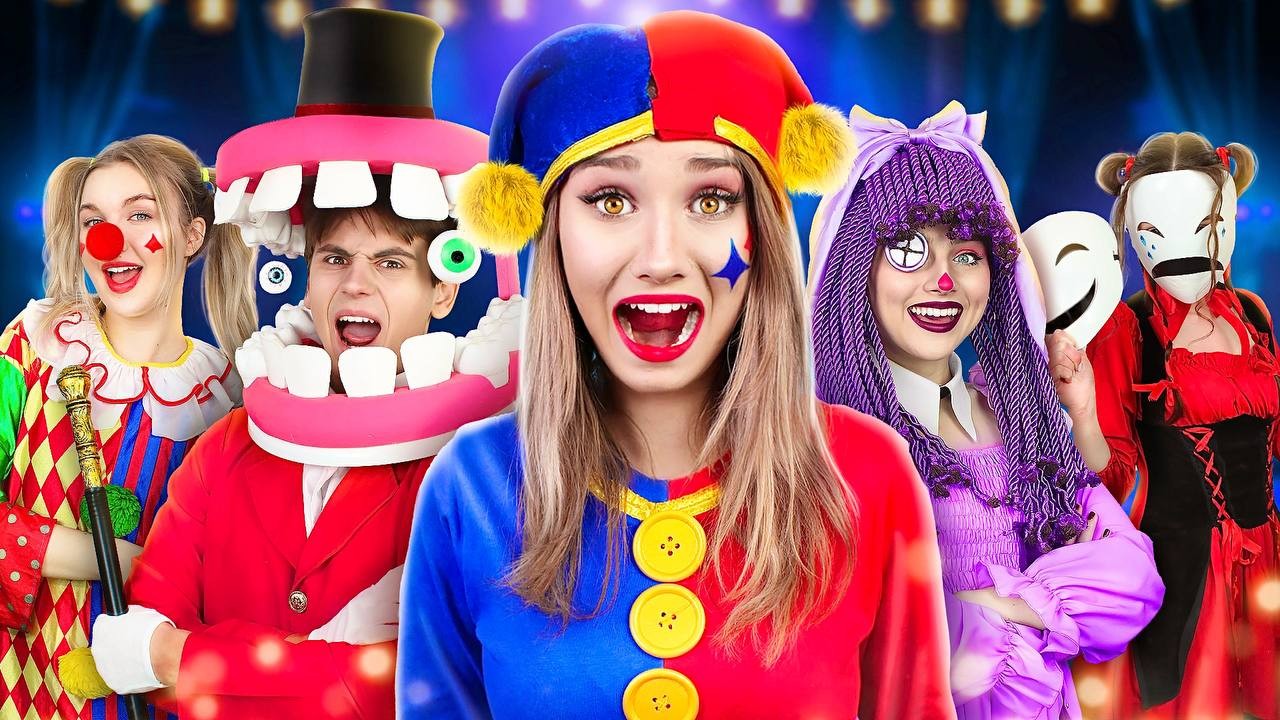 The Amazing Digital Circus в Реальной Жизни! Я Стала Pomni на 24 Часа