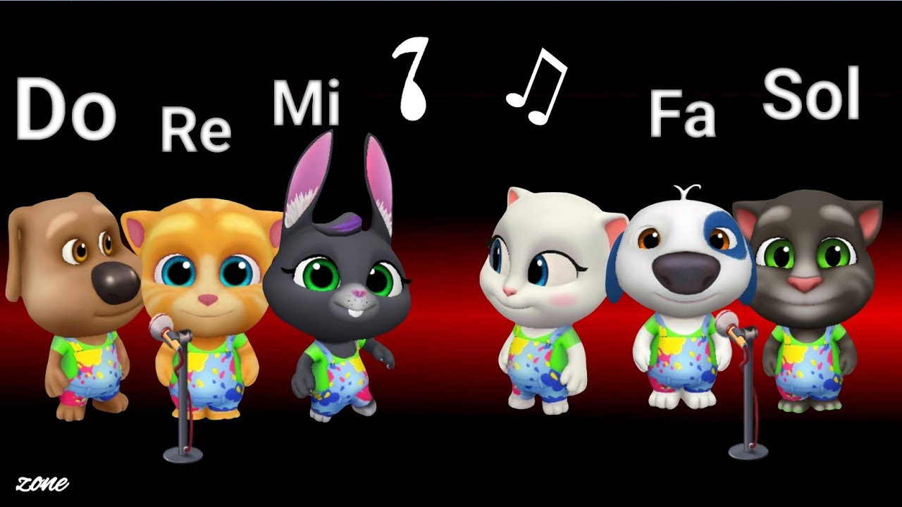 My Talking Tom Friends - SQUID GAME - DO RE MI FA SOL