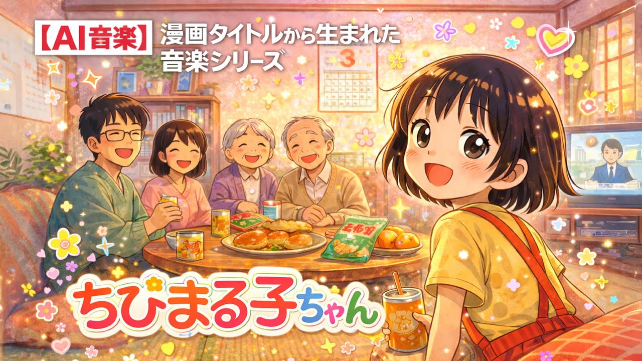 AIが「ちびまる子ちゃん」という漫画タイトルから連想した楽曲 | Inspired by the Manga Title “Chibi Maruko-chan”