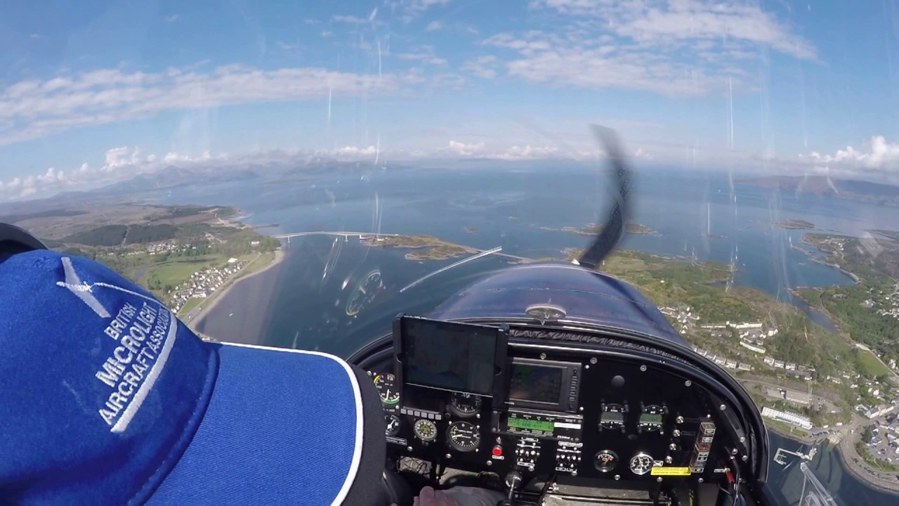 EV 97 Flight Glen Forsa to Plockton May 2016