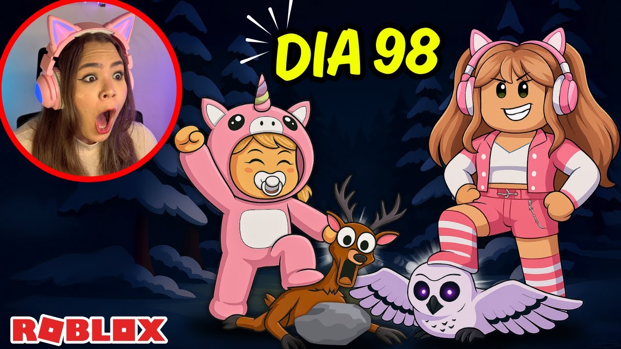 ZERAMOS 99 NOITES NA FLORESTA NO ROBLOX???