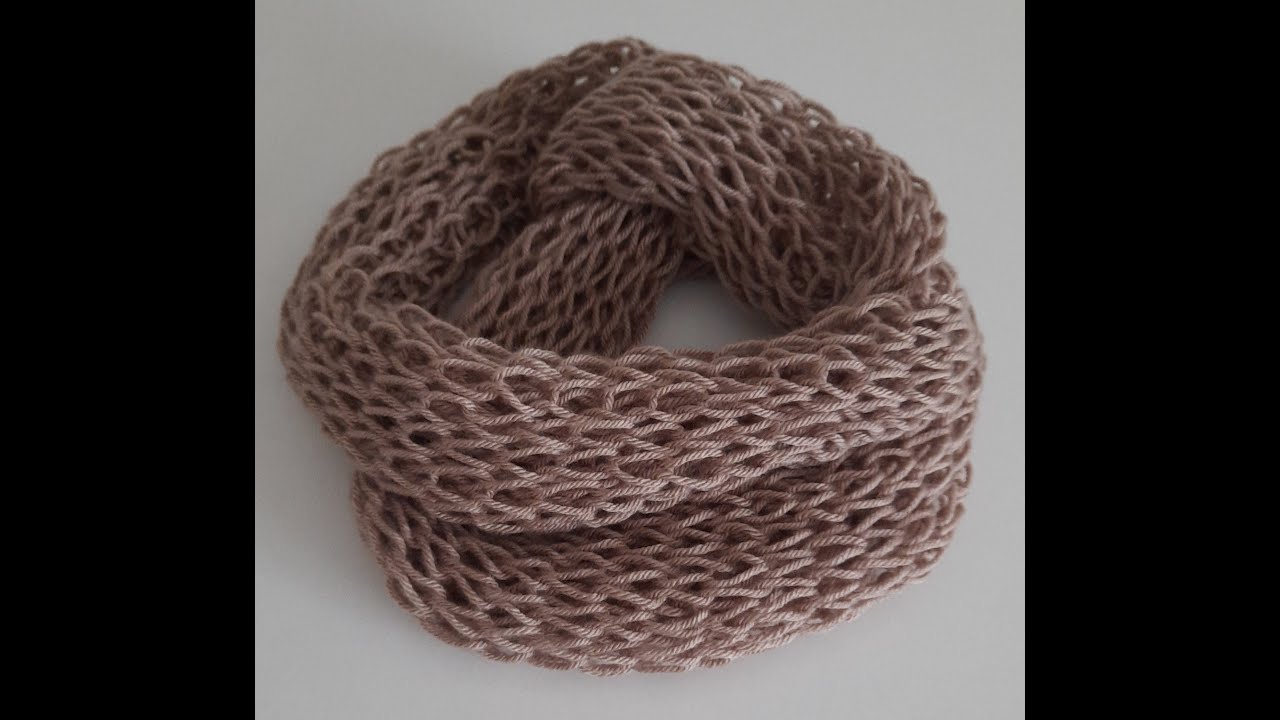 ÖNCE ÖR SONRA SÖK BOYUNLUK MODELİ (Yarım Yumak İple Boyunluk Yapımı)