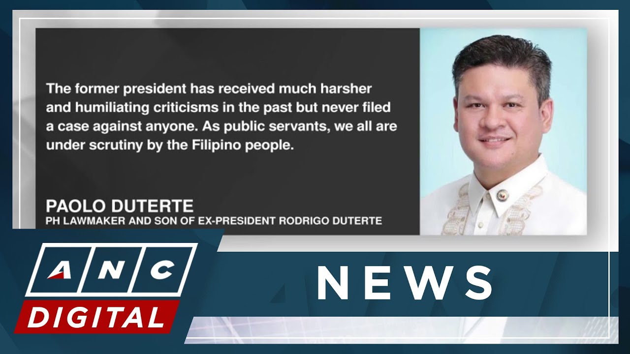 Rep. Duterte: Public servants should not be onion-skinned | ANC