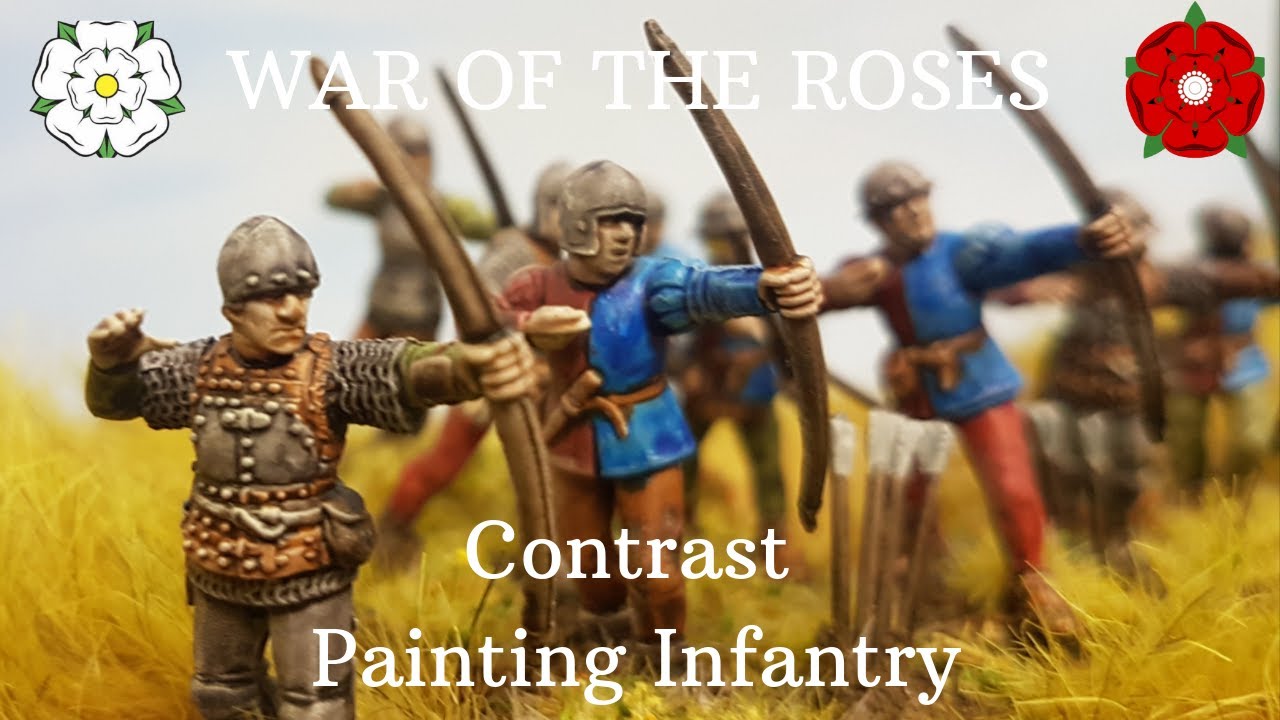Contrast Painting - War of the Roses Infantry