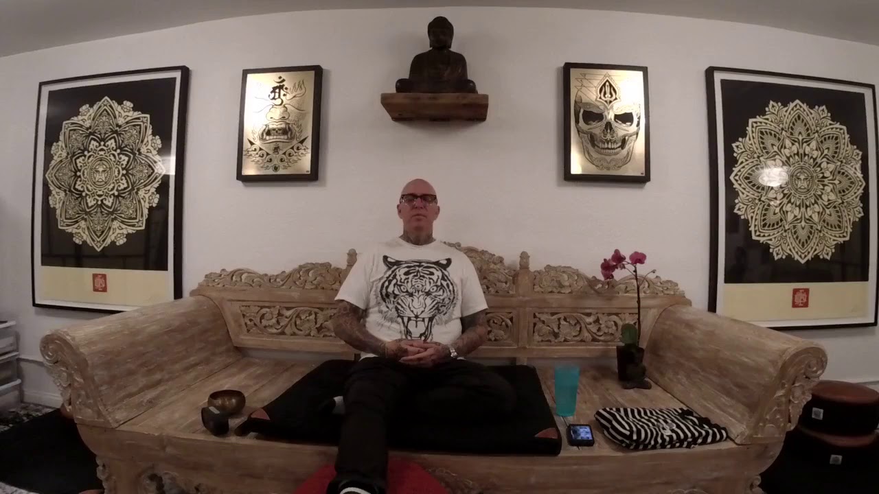 Noah Levine Guided Meditation at Against The Stream