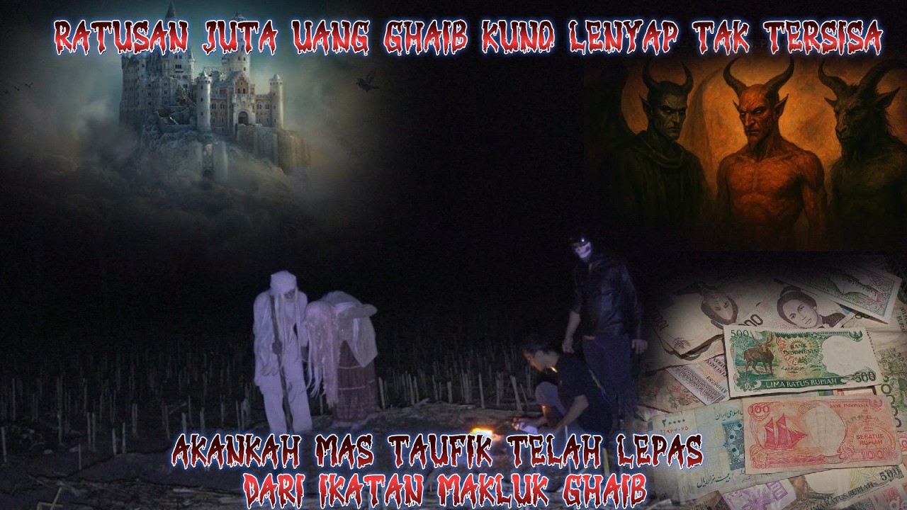 RATUSAN JUTA UANG GHAIB KUNO TELAH LENYAP! MAS TAUFIK MASIH TERPERANGKAP DALAM IKATAN DUNIA GHAIB