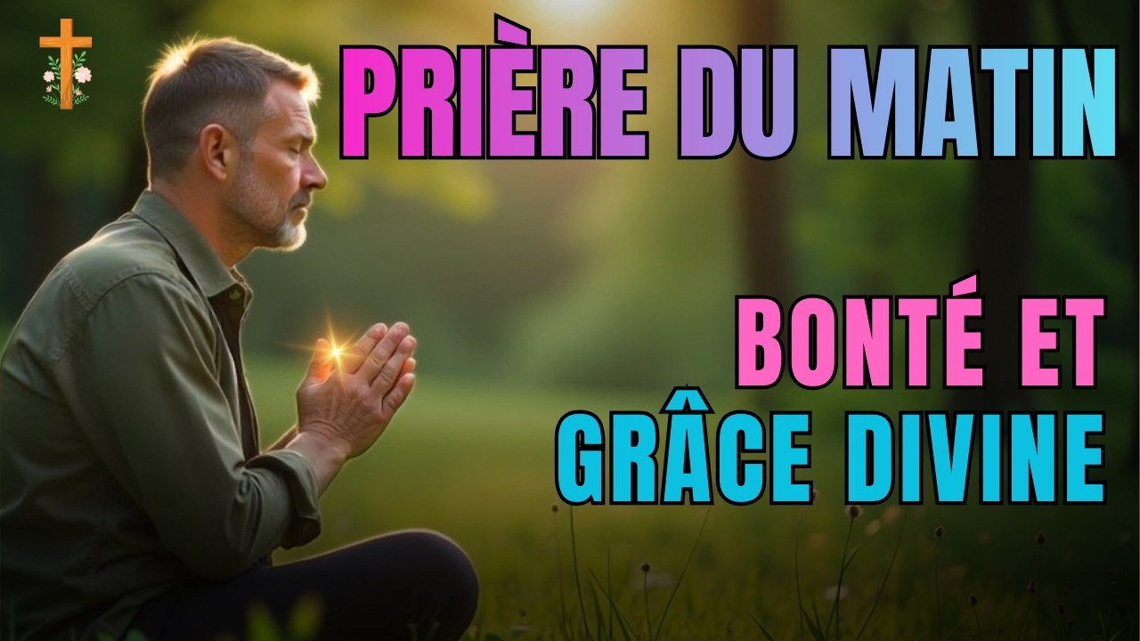 Prière du Matin pour Recevoir la Bonté et la Grâce de Dieu