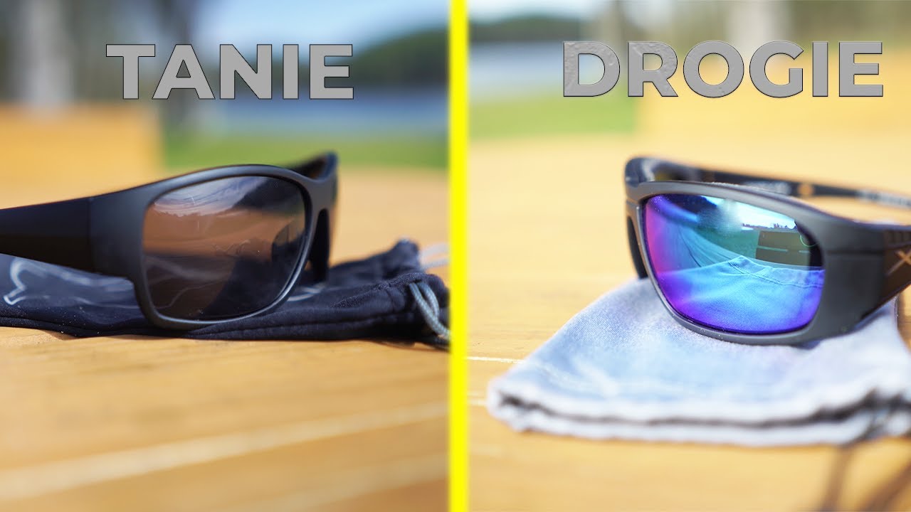 OKULARY POLARYZACYJNE 50 vs 850 PLN | Por&oacute;wnanie (Tanie vs Drogie) - SPRZĘT WĘDKARSKI