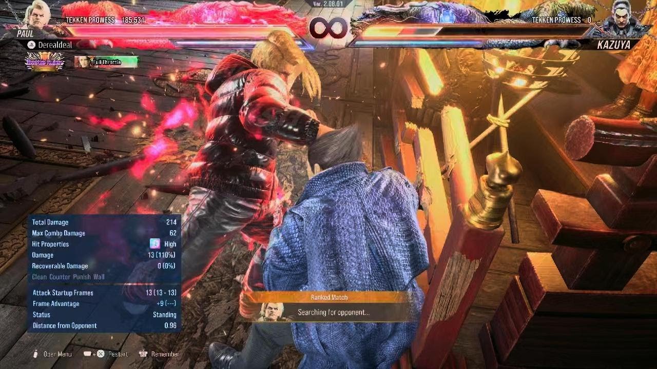 TEKKEN8_rank MATCH_online Paul Phoenix