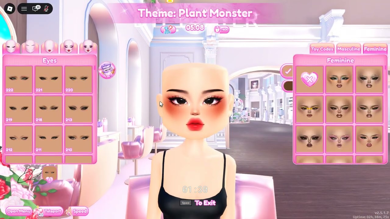 Only  using red challenge Roblox Dress To Impress