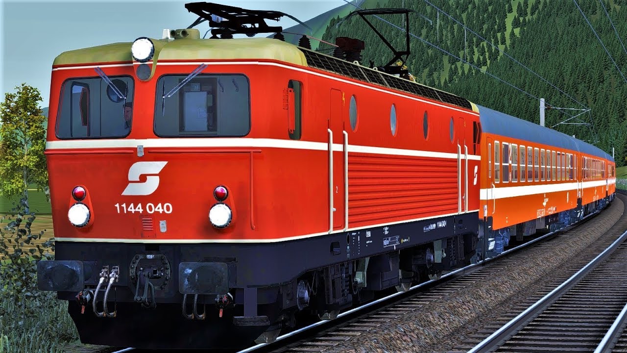 Let's Play Train Simulator 2018 | ÖBB 1144 EC164 Transalpin | St.Anton am Arlberg - Feldkirch