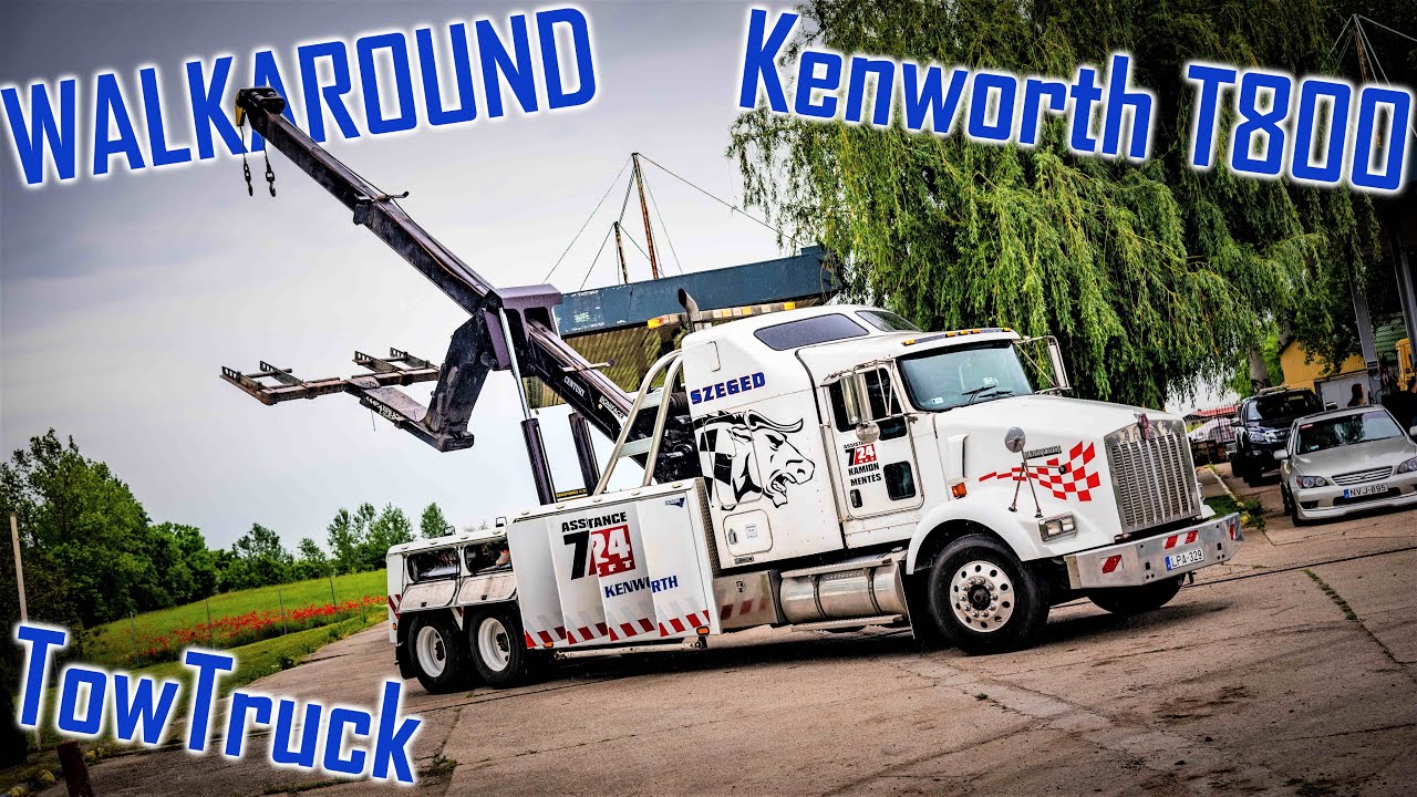 WALKAROUND: Kenworth T800 Recovery Truck // *Assistance 7/24 Kft.*