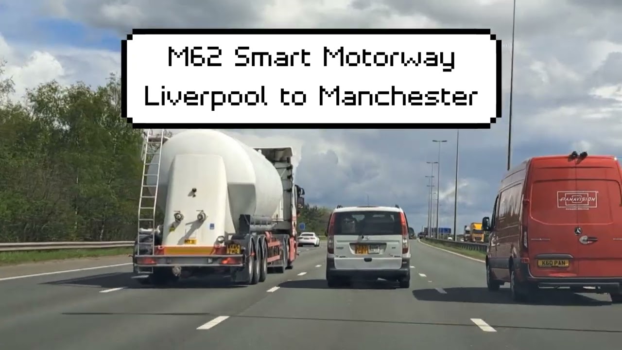 Traffic & Travel: Liverpool to Manchester M62 Smart Motorway