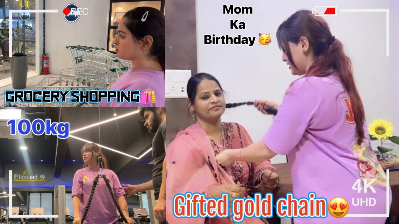 Dmart shopping | Gym | Mummy ka birthday | Shifa Memon