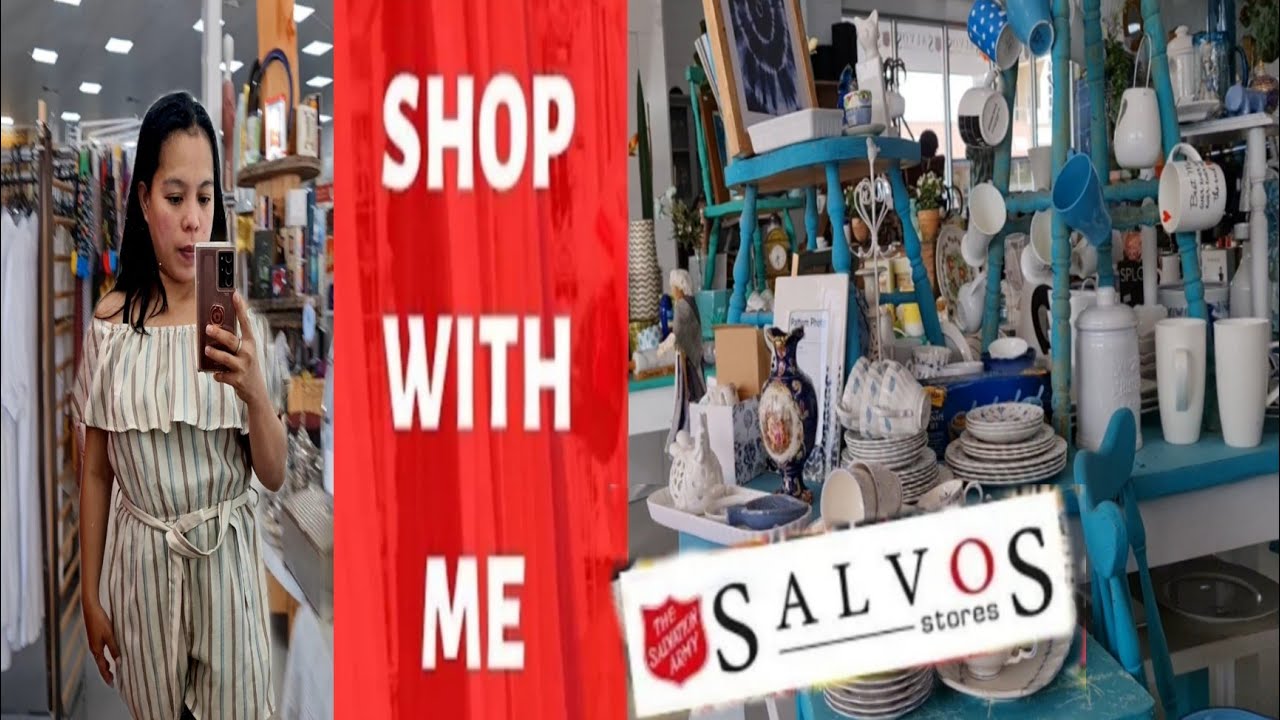 SHOP WITH ME! -The Salvation Army MELBOURNE AUSTRALIA #salvos #dromana