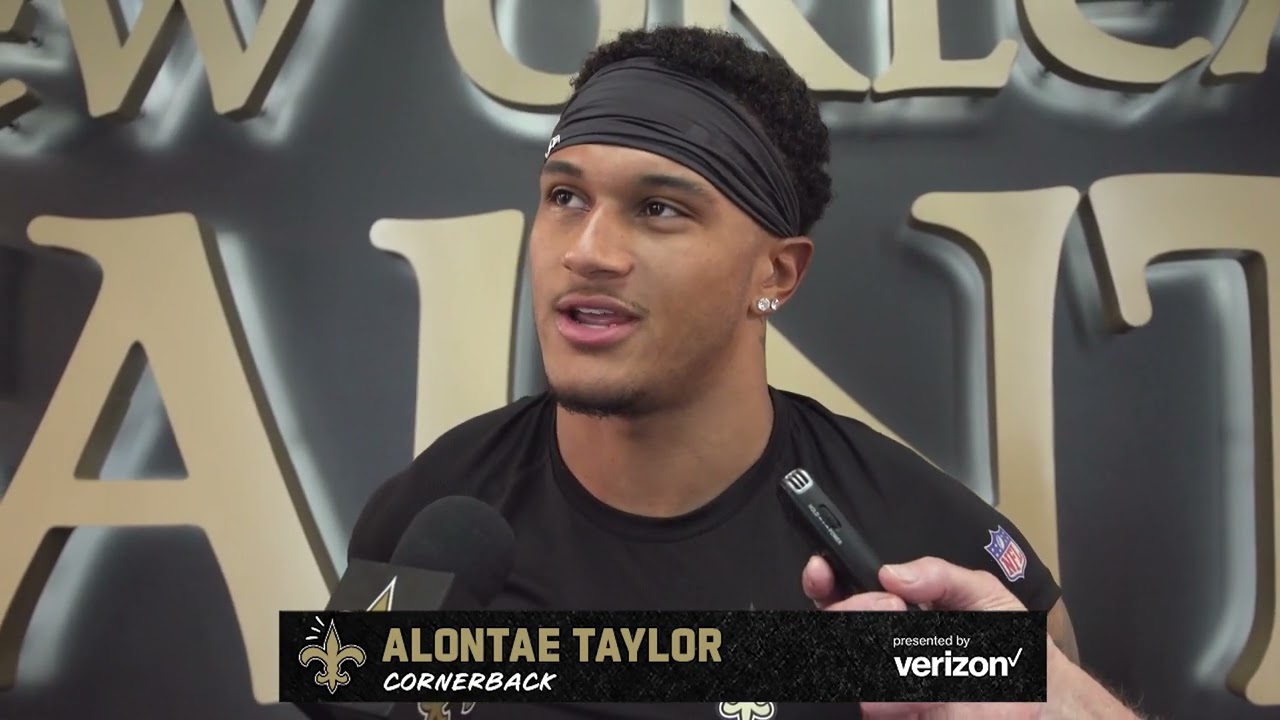Alontae Taylor interview | Saints Rookie Minicamp 2022