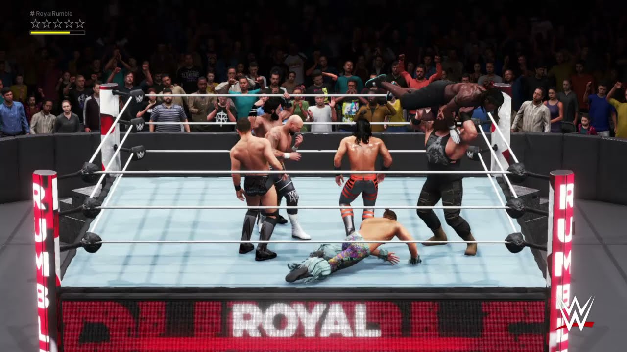 WWE 2K20 royal rumble  2021