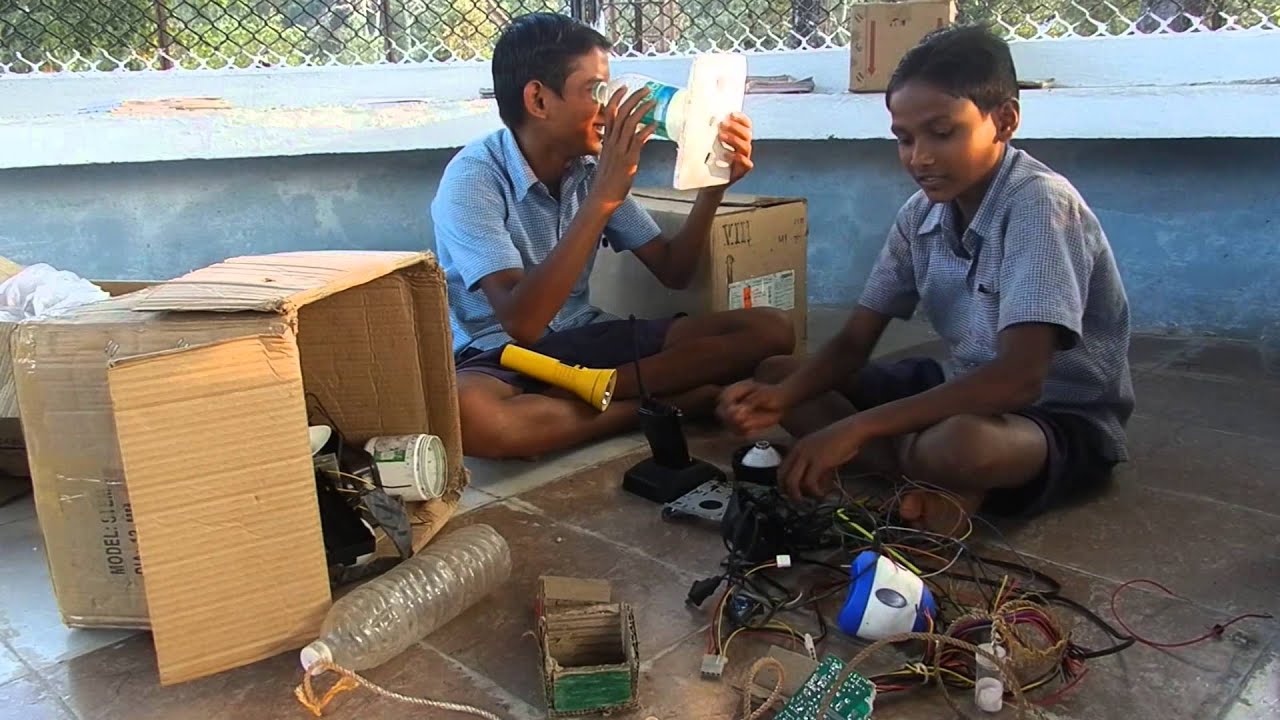 Scrap Bank - Lok Biradari Ashram Shala at Hemalkasa for the Madia-Gond Tribal