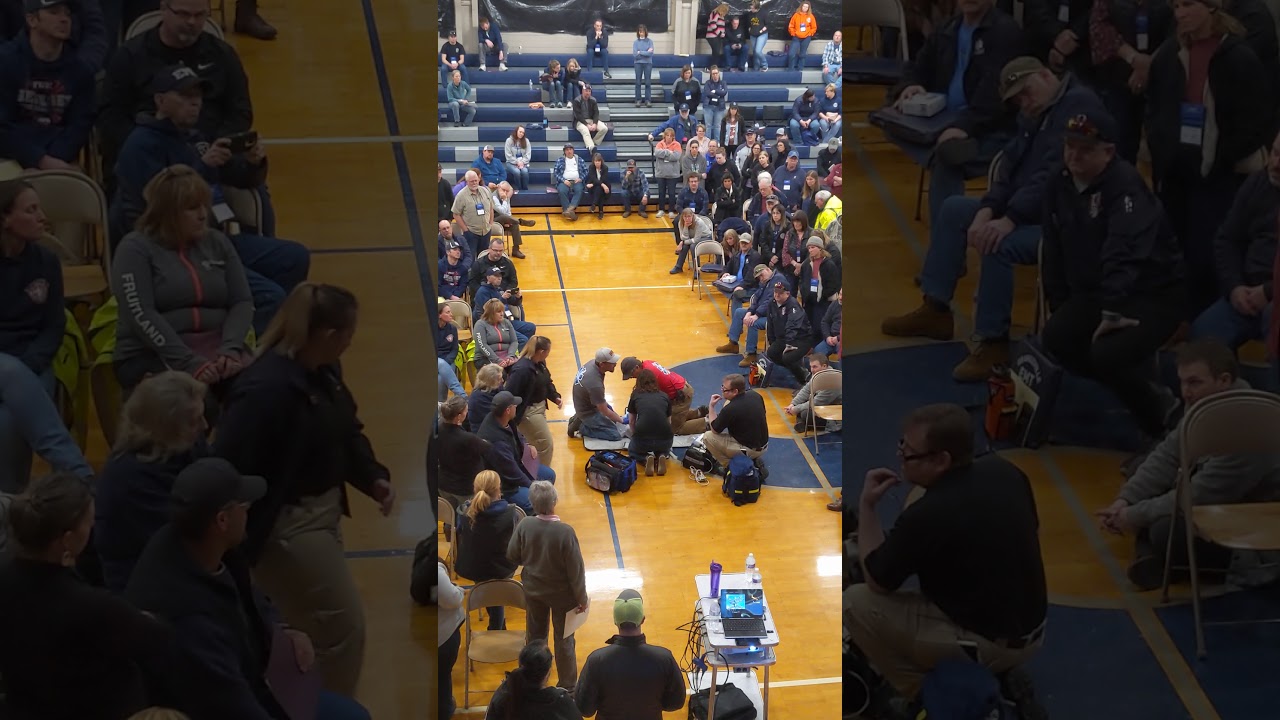 HP CPR performance at Grangeville's Spring Fling EMS conference