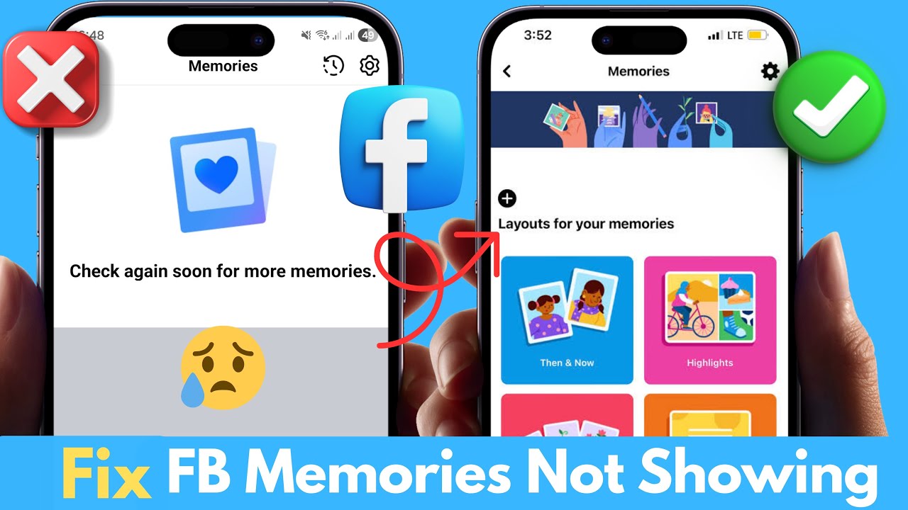 ВОСПОМИНАНИЯ FACEBOOK НЕ РАБОТАЮТ (Простое руководство) | Проблема с отображением воспоминаний Fa...