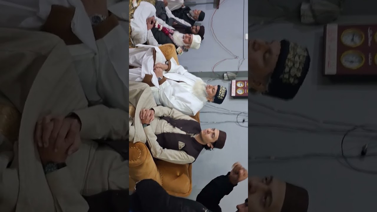 رسم چادر پوشی مورخہ 04.01.2026 مزار اقدس بزرگ صوفی خواجہ عبدالرشید قریشی الخیری رح 