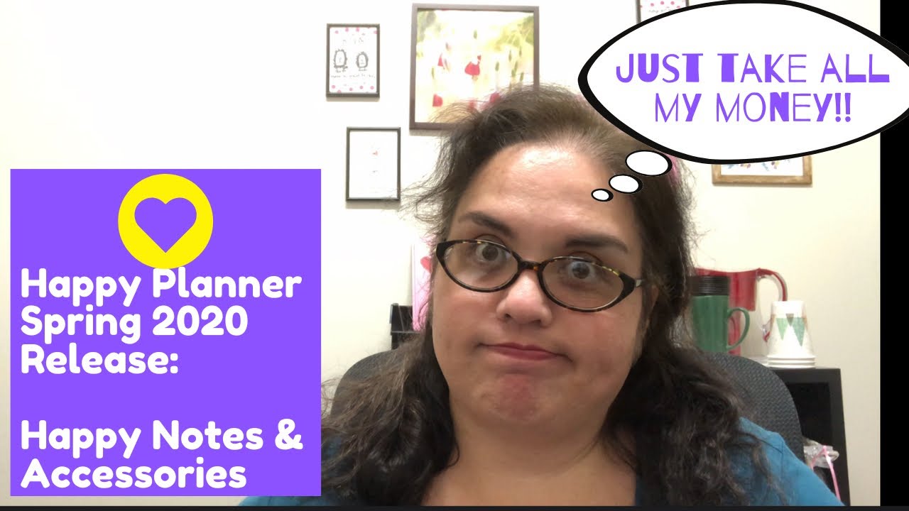 Happy Planner Spring 2020 Release| Happy Notes & Accessories