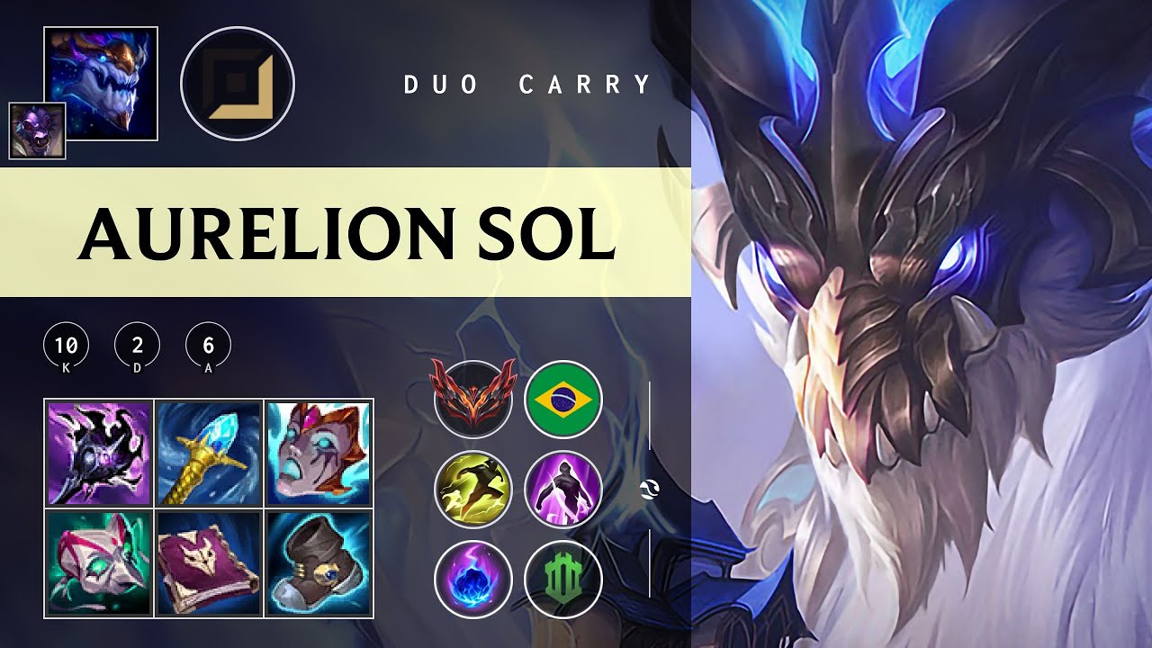 Aurelion Sol Carry vs Taliyah - BR Grandmaster Patch 25.24