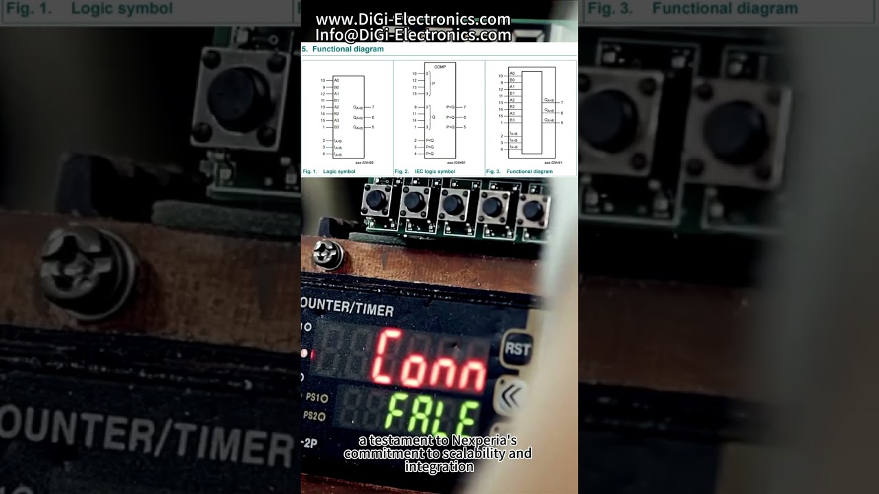 Precision in Comparison: The Nexperia 74HC85 & 74HCT85 4-bit Magnitude Comparators