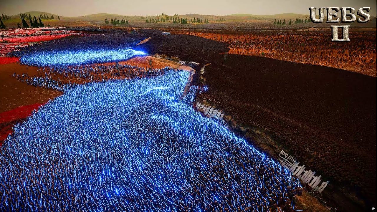 NEW UNIT | JEDI & THRANDUILS vs 4,000,000 DUNE FREMEN | Ultimate Epic Battle Simulator 2 | UEBS 2