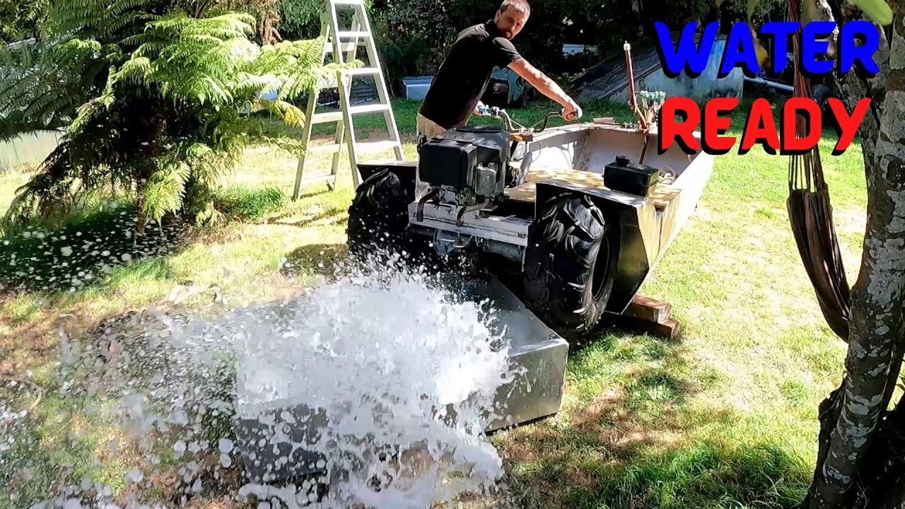 Amphibious ATV Boat Build, Part 8 Propeller Time