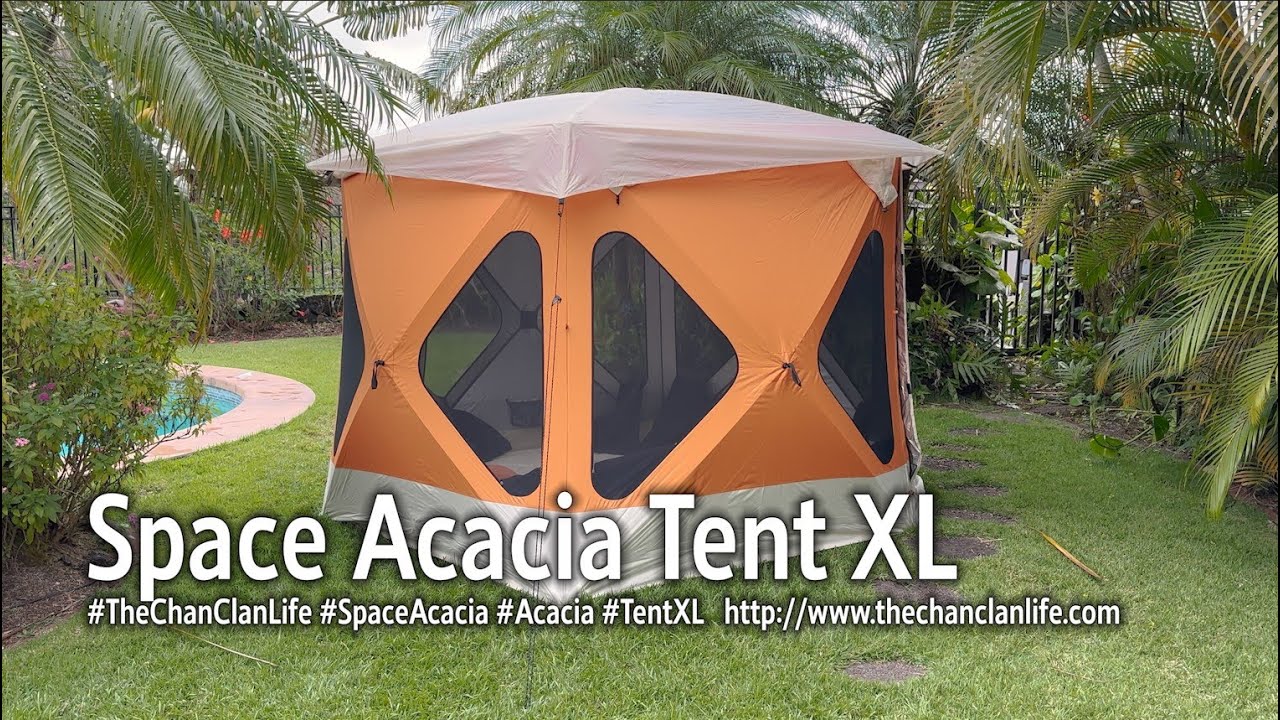 TechTalk: Space Acacia Tent XL Persimmon Demonstration and Review