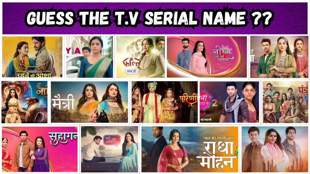 GUESS THE INDIAN DRAMA BY THEIR CAST | TV SHOW CHALLENGE