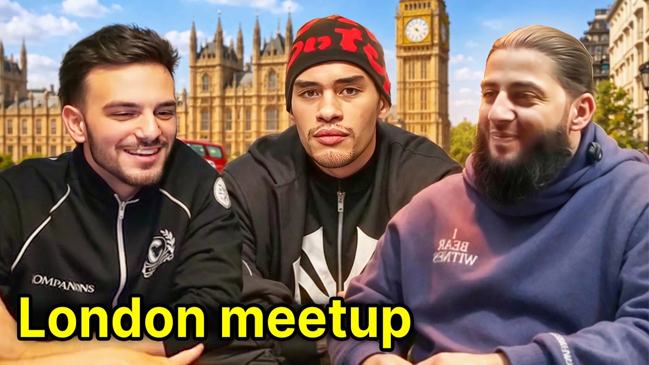 Meeting Akhi Ayman & SNEAKO in London During Ramadan