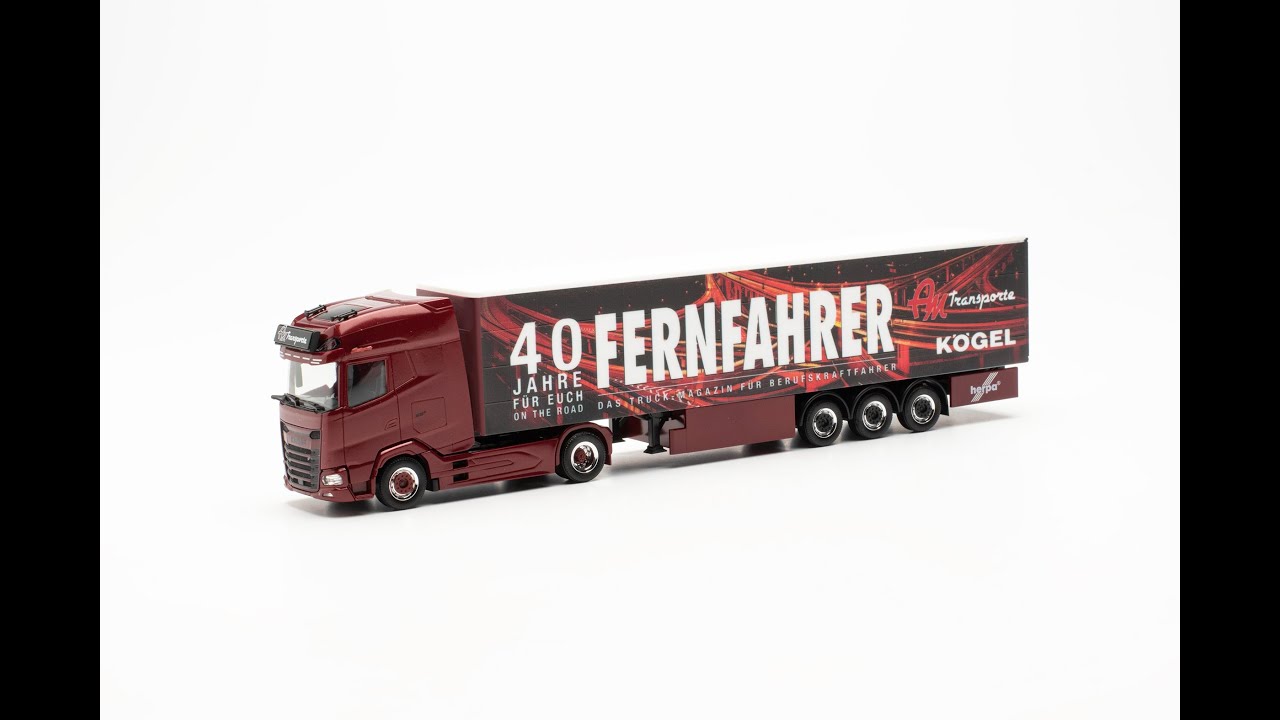 Jubiläumstruck Fernfahrer - Wie ist das Modell entstanden?